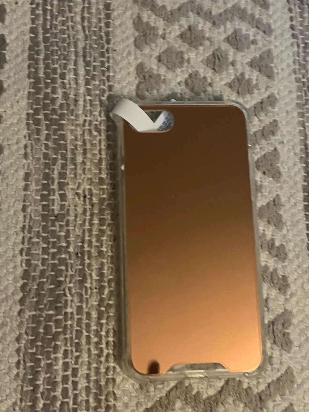 Ardene Rose Gold Mirror Phone Case